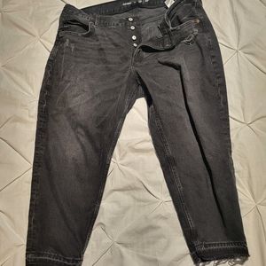 Slouchy Taper High Rise Jeans